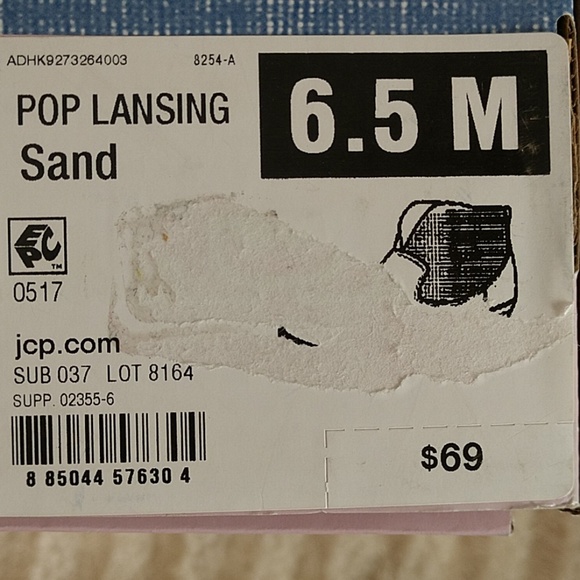 NEW Womens Western Boots Ankle Bootie Distressed Tan Sand Soft Back Zip POP 6.5M - Picture 8 of 8